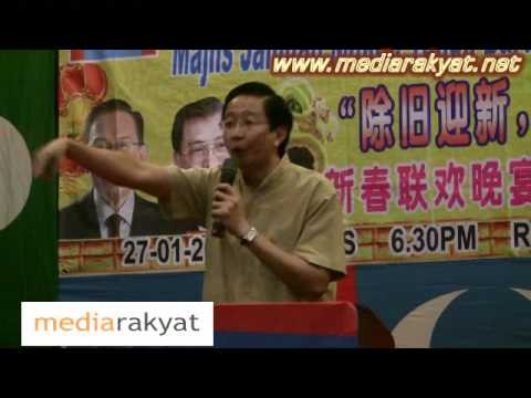 Tenang By-Election: Teng Chang Khim 邓章钦 27/01/2011 (Part 1 of 2)