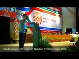 MediaRakyat Newsflash: Saifuddin Nasution, PR Convention 20
