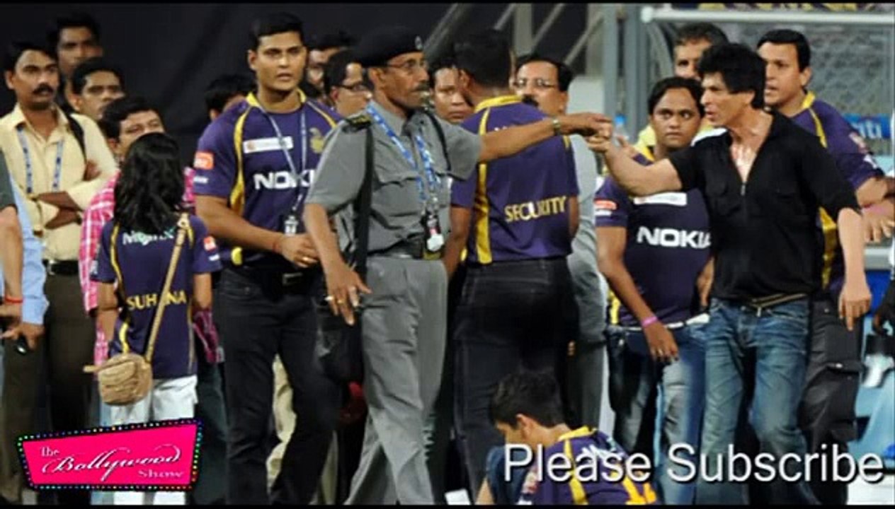 Shahrukh Khan drunk at Vankhede Stadium during IPL