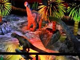 walking with dinosaurs- globen 2012 brachiosaurus vs Allosaurus