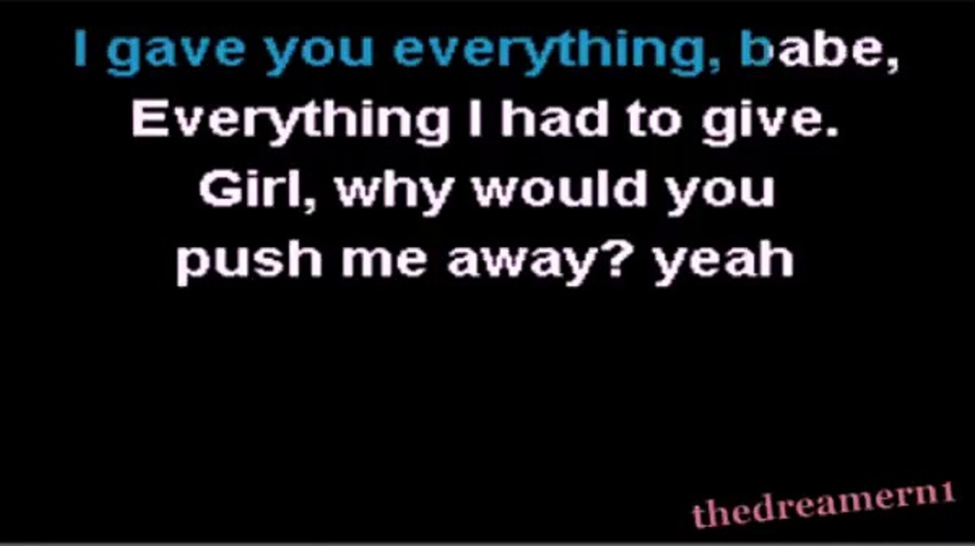 Justin bieber- Nothing like us (by Andy ) karaoke