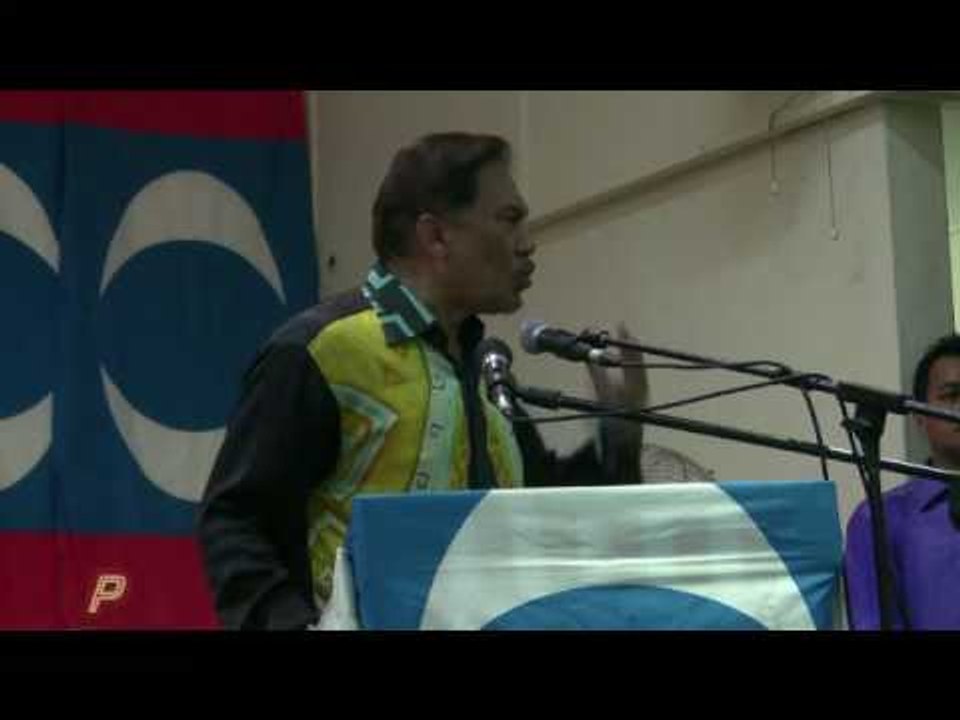 (Tmn Ehsan - Part 5) Anwar Ibrahim: Never Use Racist Arguments Against UMNO