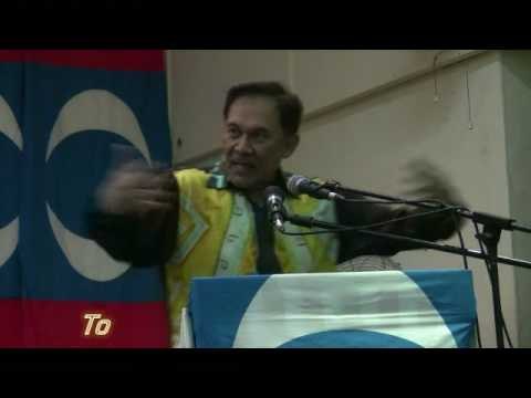 (Tmn Ehsan - Part 2) Anwar Ibrahim: Enough Of The Arrogant UMNO, We Want Change