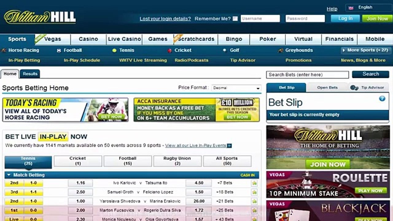 William Hill Sport Betting