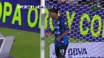 Ronaldinho steals Ball from Goalkeeper and Scores | Queretaro vs Santos 3-0 | 2015