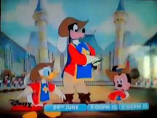 Mickey, Donald, Goofy  The Three Musketeers  - Disney Junior Asia