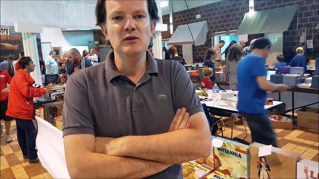 Festival BD d'Anzin-Saint-Aubin: Marc Jailloux (Alix) en interview