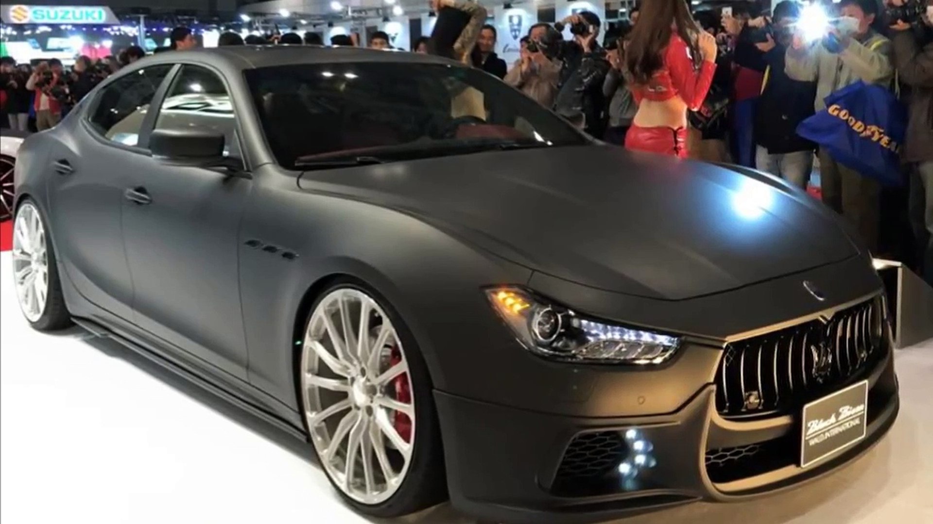 ⁣WALD Black Bison Maserati Ghibli - Tokyo Auto Salon 2015