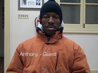 Anthony is homeless because he can't read or write