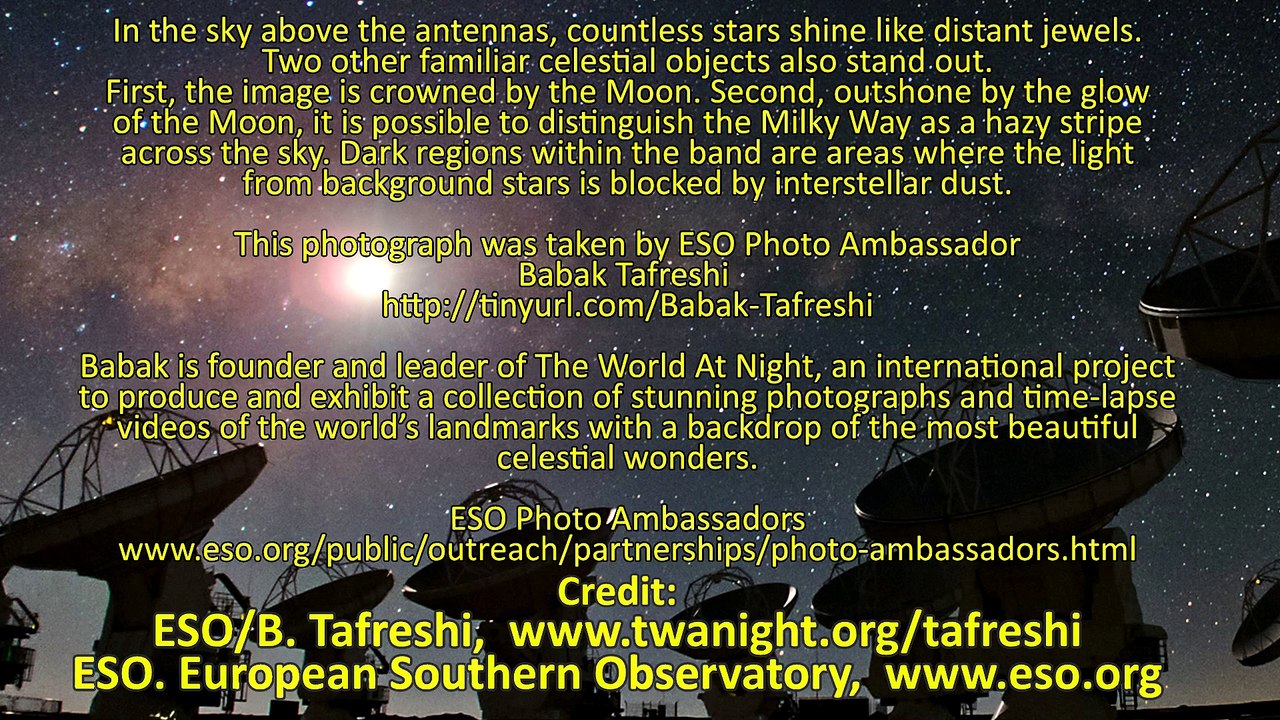 ALMA and a Starry Night a Joy to Behold. Take a look