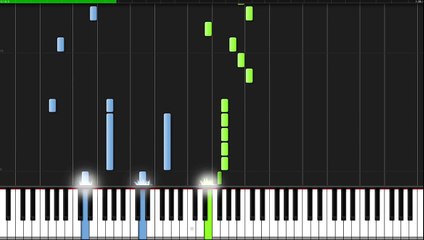 Eine Insel mit zwei Bergen -  Augsburger Puppenkiste [Piano Tutorial] (Synthesia)