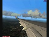 FS2004 SOUTH AFRICAN AIRWAYS B744 LANDINIG IN MIAMI (also in HD)