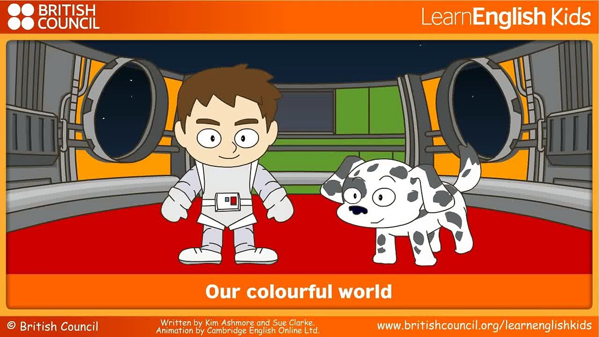Our colourful world Kids Stories Learn English Kids British ...