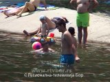 Počela sezona kupanja na Borskom jezeru, 13. jun 2015. (RTV Bor)
