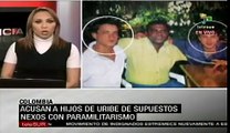 Acusados hijos de Uribe de supuestos nexos con paramilitares