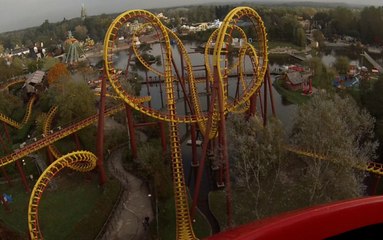 Vidéo onride pour Goudurix au Parc Astérix