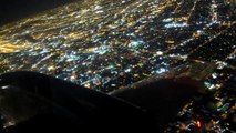 United Express UA 6461 SBA - LAX - Night Approach & Landing at LAX