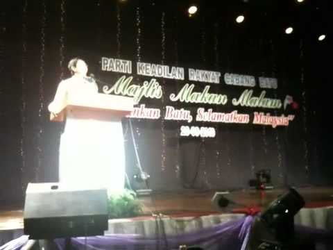 MediaRakyat News Flash: Teng Chang Khim At Batu PKR Dinner (2)