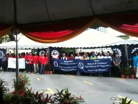 MediaRakyat News Flash: Khalid Ibrahim At MTUC Labour Day Celebration (1)