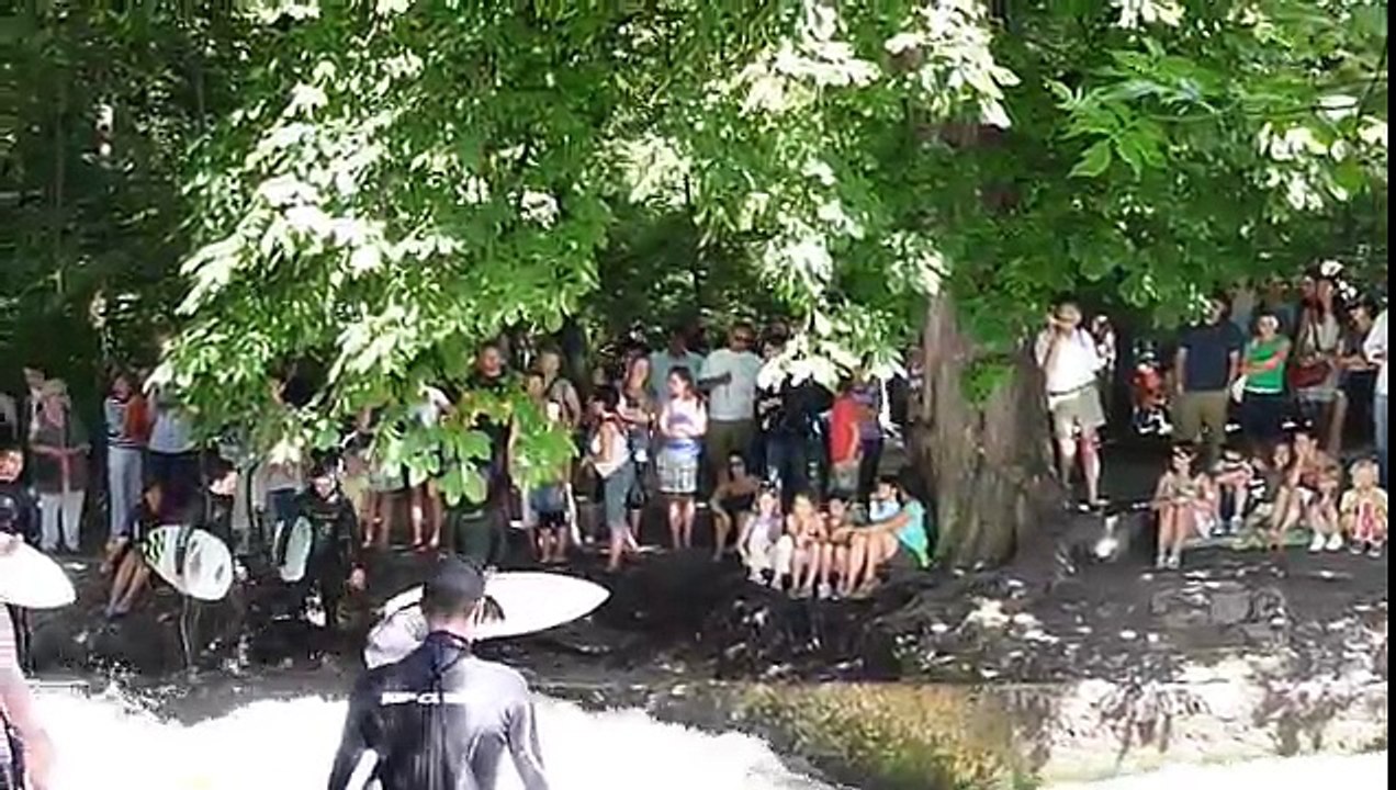 Munich Englischer Garten Surfing