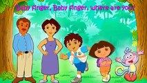 Finger Family Song Dora The Explorer | Nursery Rhymes Kids Songs and Children Songs