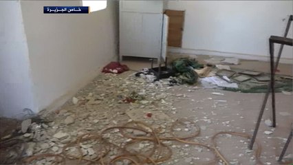 دمار وتهجير بقرية رخم بالريف الشرقي لدرعا