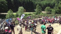 Release of 18 European bison in the Romanian Carpathians