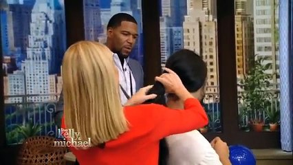 "Virgin" Hair Cut on "LIVE with Kelly and Michael"