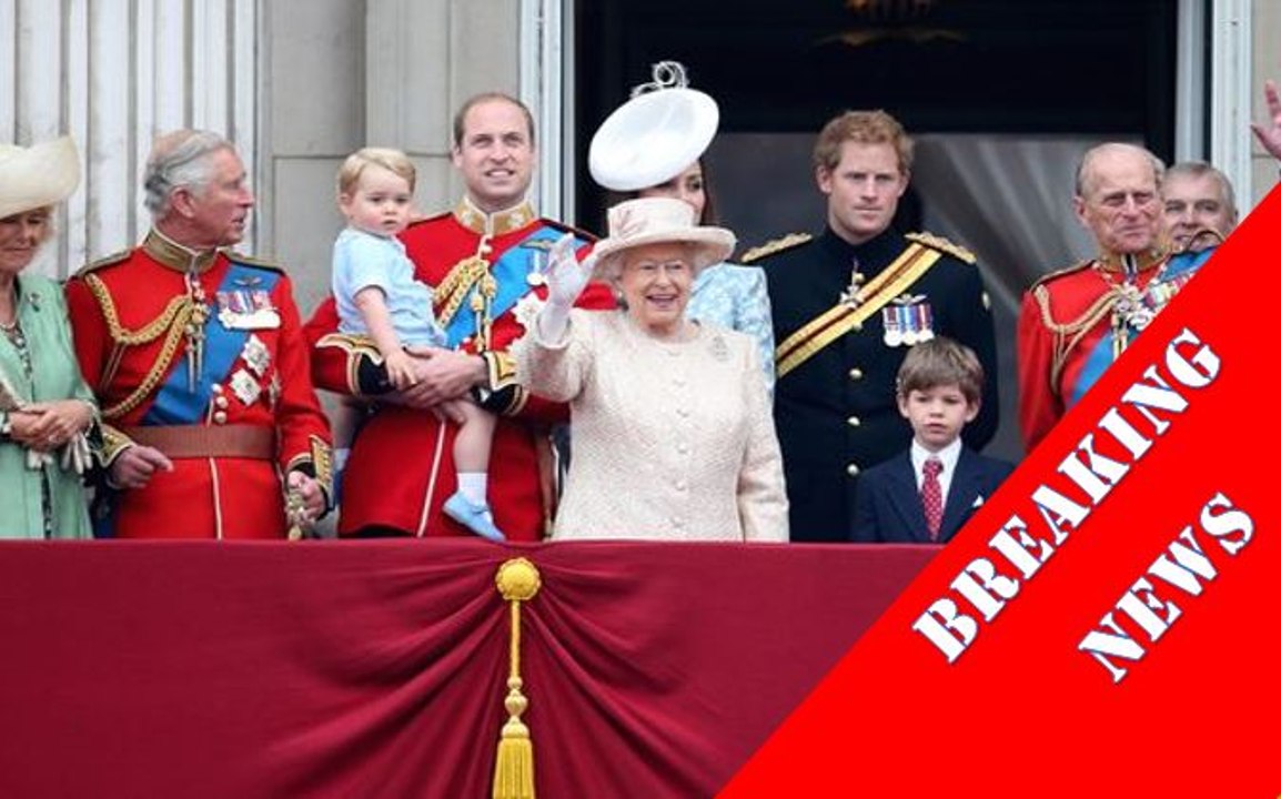 Prince George joins the Royal Family on Queen's official birthday parade