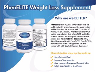 PhenELITE - HIGHEST Rated Pharmaceutical Grade Weight Loss Diet Pills