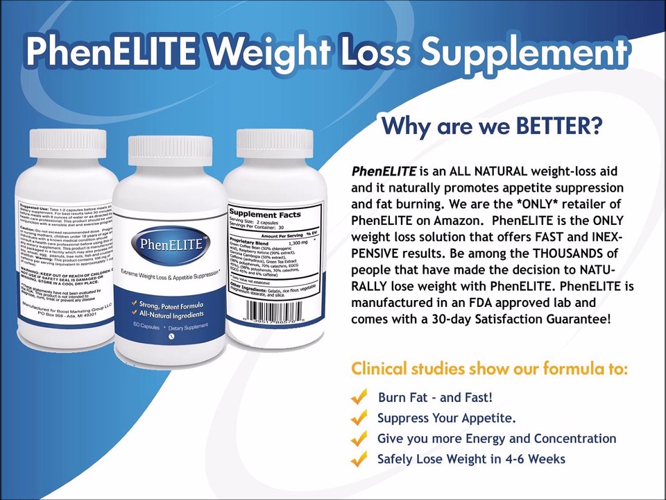 PhenELITE - HIGHEST Rated Pharmaceutical Grade Weight Loss Diet Pills