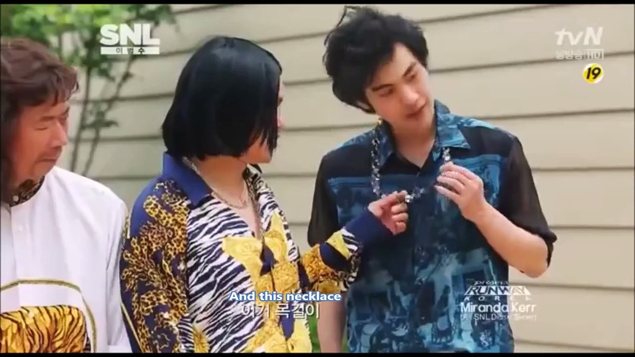[Eng Sub] 130615 Miranda Kerr & Lee Joon - SNL Korea (Korean Project Runway)