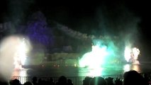 The rainy version of Fantasmic | Disney's Hollywood Studios