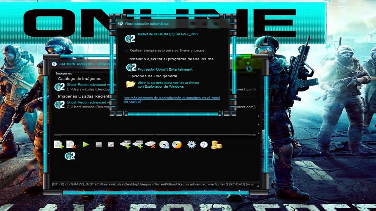 Descargar e Instalar Ghost Recon Advanced Warfighter 2 Full Español HD