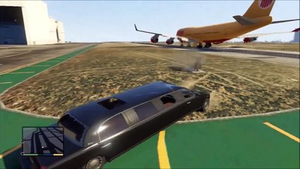 Best Plane Take Off Crashes In GTA 5