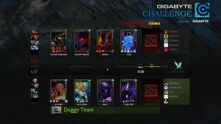 DOTA 2 GAMEPLAY Team Dog vs TCN GIGABYTE Challenge #3 Part 1