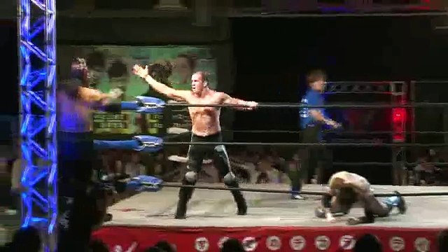 Yasufumi Nakanoue & Seiki Yoshioka vs. Buffalo & Jay Freddie (Wrestle-1)