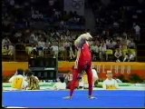 Natalia Laschenova 1988 Olympics compulsory floor