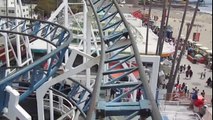 Hurricane Front Seat on-ride HD POV Santa Cruz Beach Boardwalk