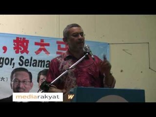 下载视频: Hulu Selangor By-Election: Khalid Samad at Kg Baru Kalumpang (2)