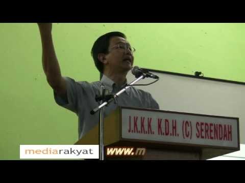 Hulu Selangor By-Election: Teng Chang Khim At Serendah (Part 1)
