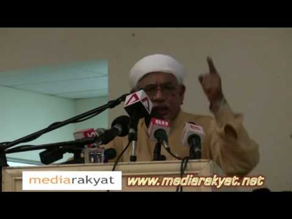 Hulu Selangor By-Election: Hadi Awang at Serendah 13/04/2010