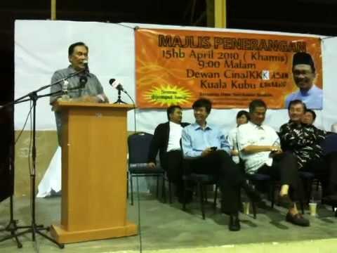 Mediarakyat News Flash: DSAI at KKB, Hulu Selangor (1)