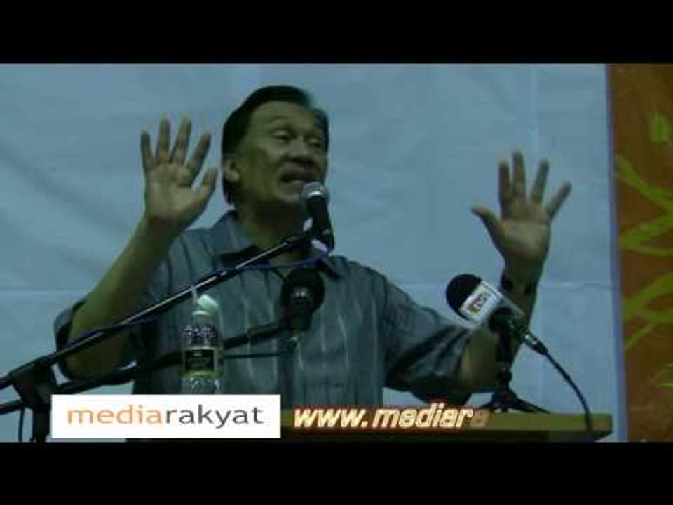 (Hulu Selangor By-Election) Anwar Ibrahim: It's A Shame To Support UMNO