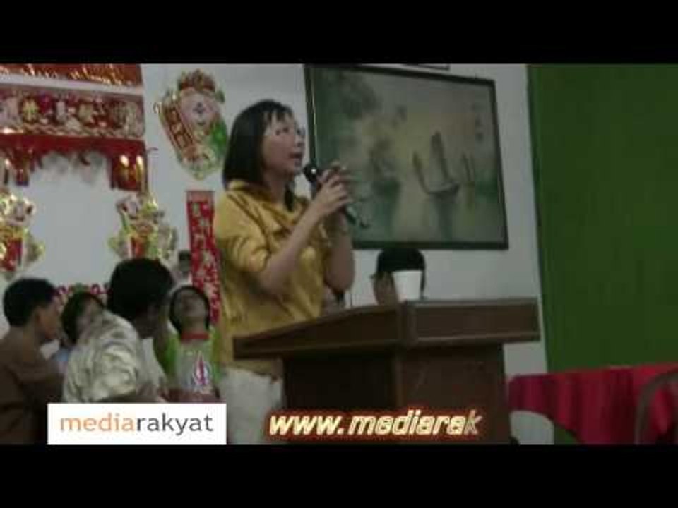 Hulu Selangor By-Election: Teresa Kok at Rasa 08/04/2010 (In Hakka)
