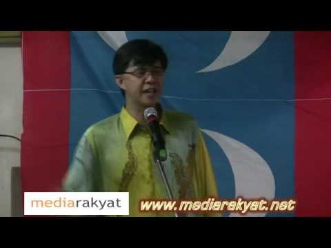 Hulu Selangor By-Election: Tian Chua at PKR Dinner, Ulu Yam 10/04/10 (Part 2)