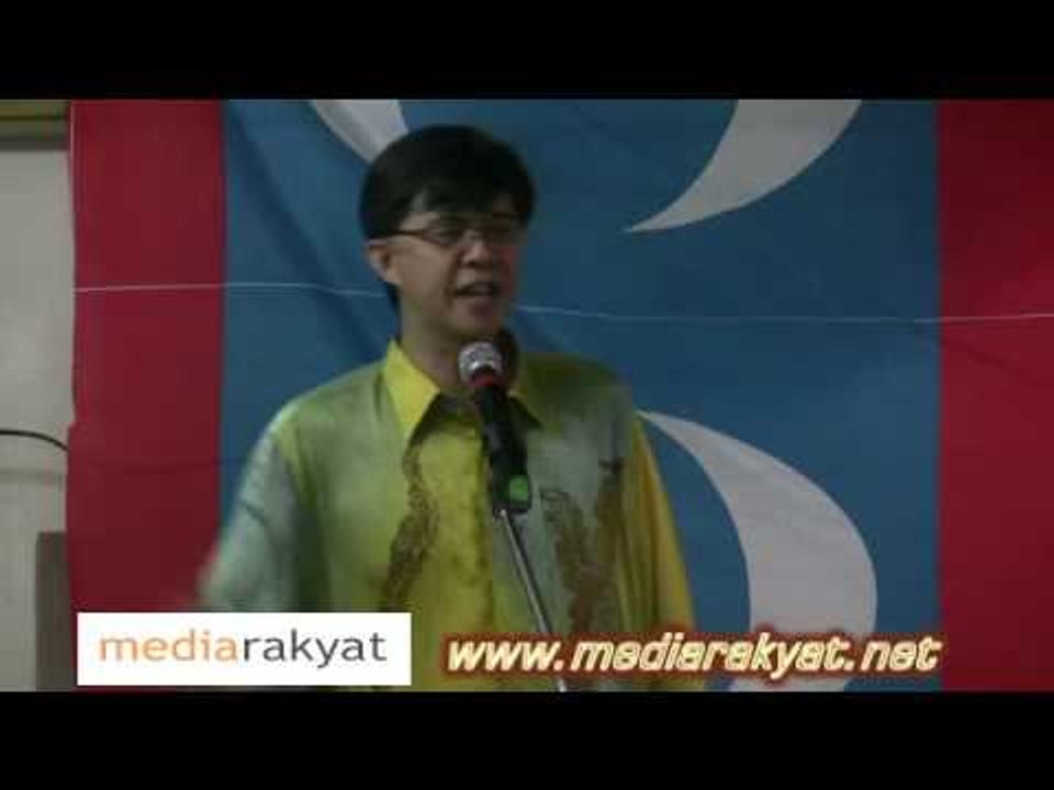 Hulu Selangor By-Election: Tian Chua at PKR Dinner, Ulu Yam 10/04/10 (Part 2)