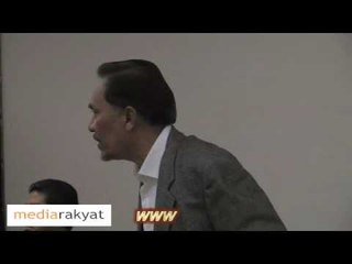 Anwar Ibrahim at University of Westminster: Q & A Session (Pt 1)