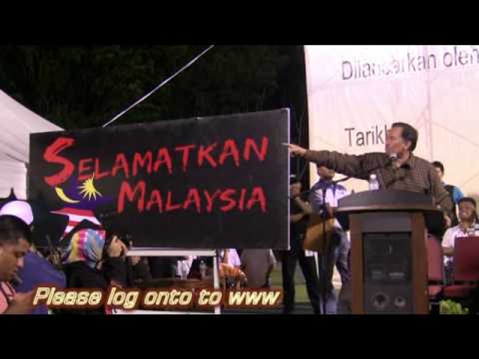 Anwar Ibrahim: "Selamatkan Malaysia"  Save Malaysia Campaign (Pt 3)