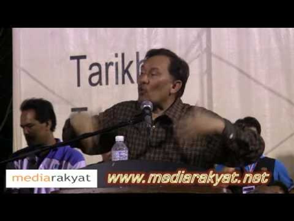 Anwar Ibrahim: "Selamatkan Malaysia"  Save Malaysia Campaign (Pt 5)